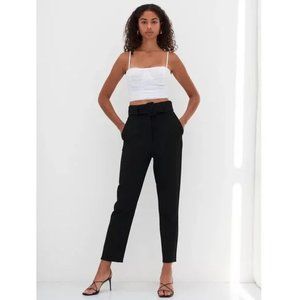 TEN by Babaton Aritzia - Supernova high-waisted slim dress pants - black size 2